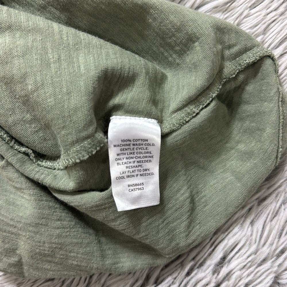 NWT Susina Green Short Sleeve Tee Size M - Picture 4 of 6